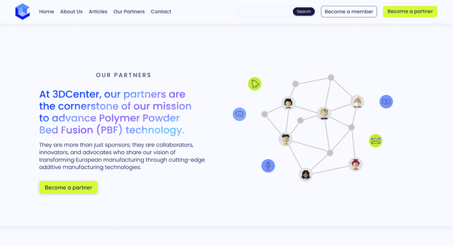 3D Center Website