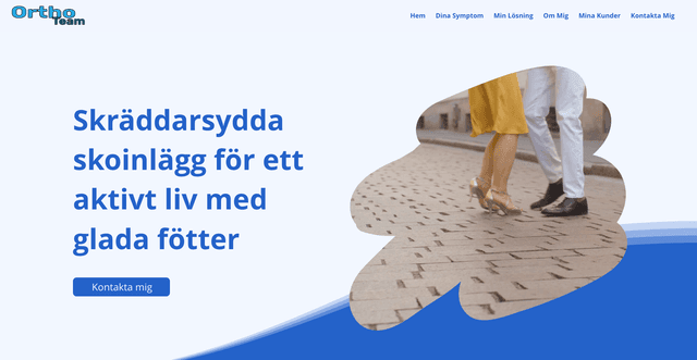 OrthoTeam Landing Page